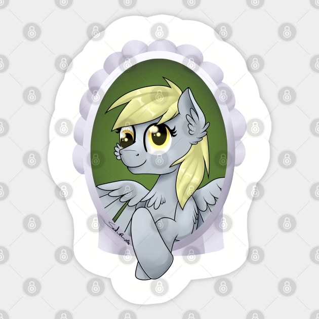 The Muffin Pony Sticker by Spokenmind93